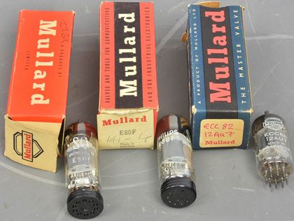 various-Lot of guitar amp valves / tubes